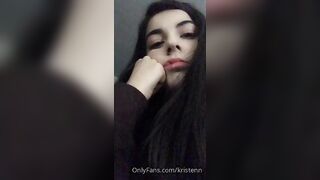 Kristenn (Kristen) OnlyFans Leaks Very Slim Black Hair Sexy Babe Porn Video 41