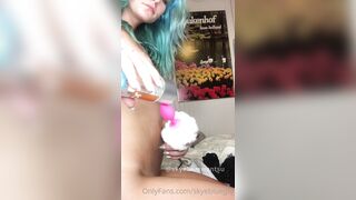 Skyebluegfe (Skye Blue aka Skybluewantsu) OnlyFans Leaks skyebluefree skyebluehatesu Pocket Slut 87