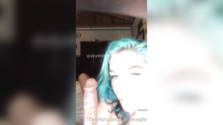 Skyebluegfe (Skye Blue aka Skybluewantsu) OnlyFans Leaks skyebluefree skyebluehatesu Pocket Slut 68